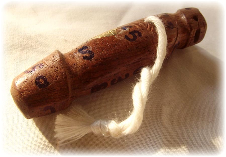 Palad Khik Suea Saming Karp Nang - Hand Carved Holy Wooden Tiger-Lingam - Mai Koon Holy Wood - Ajarn Apichai