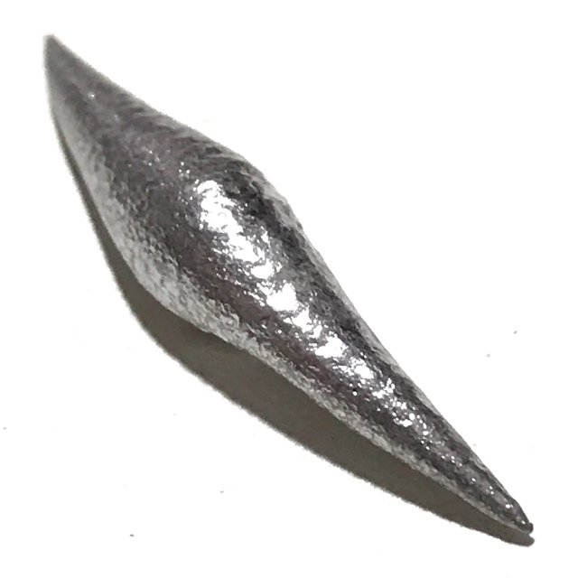 Ultra Rare Silver Lek Lai Ngern Yuang Wachiratat 3 Cm Luang Por Huan Wat Putai Sawan 2548 BE