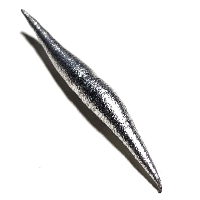 Ultra Rare Silver Lek Lai Ngern Yuang Wachiratat 4 Cm Luang Por Huan Wat Putai Sawan 2548 BE