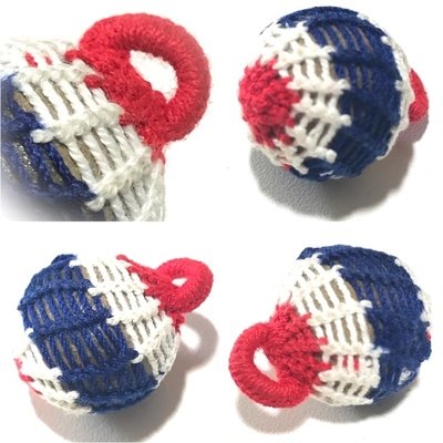 Look Om Chan Hmak Tricolor Cord Wrap Wicha Luang Por Tob Luang Phu Khui Wat Sap Takian