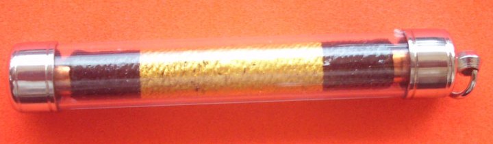 Takrut Maha Lap Gao Gote 9 Ghodas of Wealth Amulet Luang Por Tong Dam Intawaso Wat Tham Tapian Tong