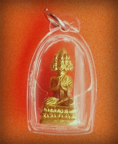 Phra Maha Sethee Navagote (Nine faced Buddha) for great Wealth and Happiness - Luang Por Somburn
