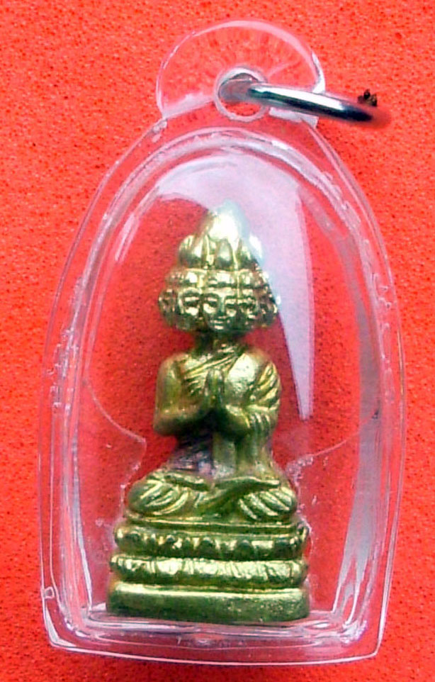 Phra Maha Sethee Navagote (Nine faced Buddha) for great Wealth and Happiness - Luang Por Somburn