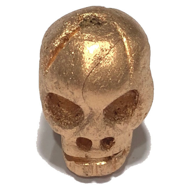 Prai Grasip Ai Khee Der  Jom Chon - Graduk Aathan Gae (Carved Ghost Bone) - Luang Phu Jan Khantigo (Kampuchea) 2552 BE