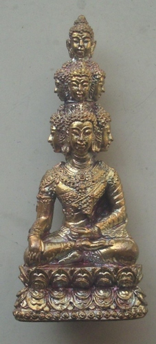 Pra Kring Navagote Mahasethee (Nine Faced Buddha for immense riches) - Navaloha - Luang Phu Pa