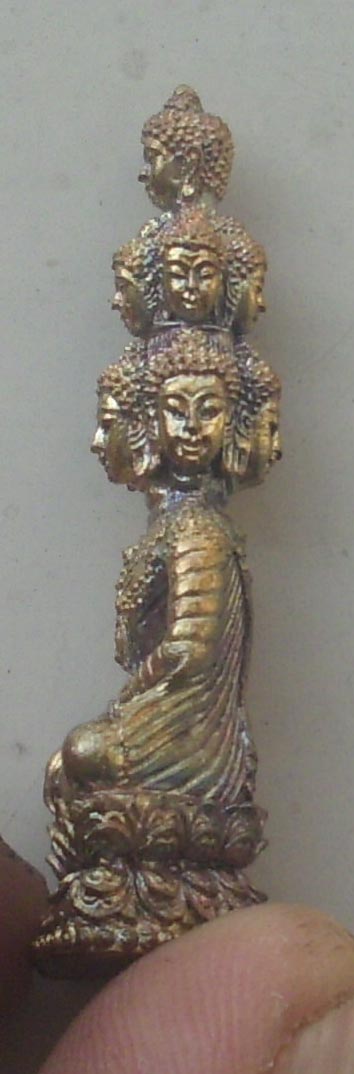 Pra Kring Navagote Mahasethee (Nine Faced Buddha for immense riches) - Navaloha - Luang Phu Pa