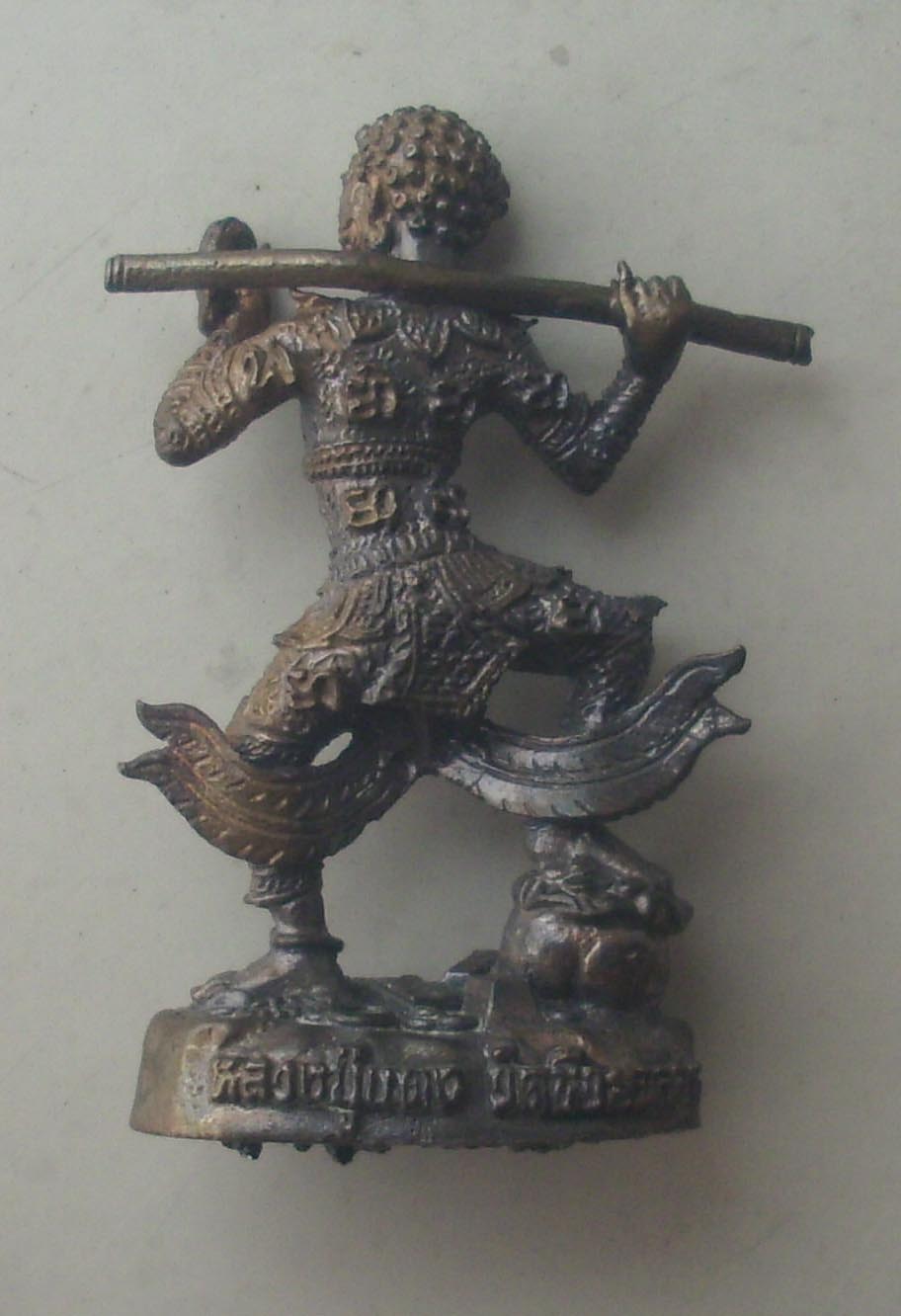 Jao Ngo Pha Mahassajan Jindamanee Riak Sa Riak Ngern Pokasap statuette - Luang Por Daeng Duang Sethee