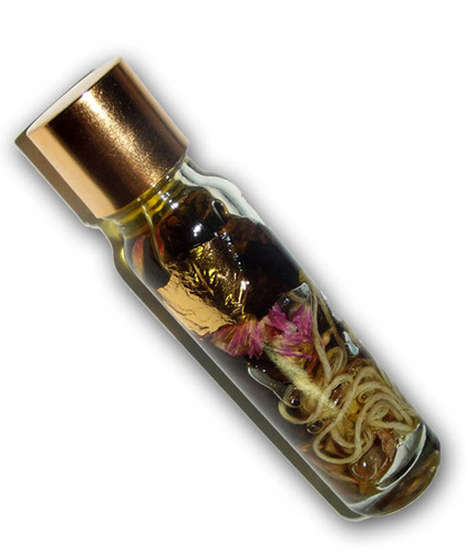 Nam Man Sam Aathan Serm Choke Lap - Three Sorcerous Oils Potion large 20 Ml bottle - Asrom Por Taw Guwen 2556 BE