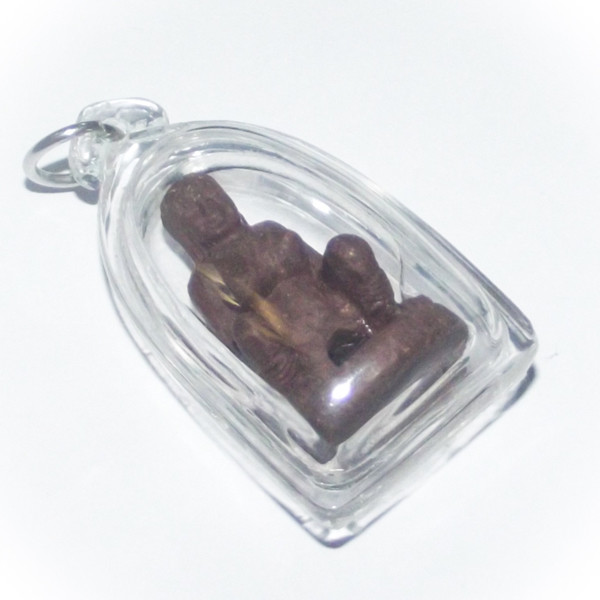 Mae Tong Soi (Mae Bper) &#39;Ongk Kroo Pim C&#39; - Prai Spirit Deity - &#39;Dtid Wan Dork Tong&#39; (Sacred Flower attached) - Ajarn Wara 2548 BE