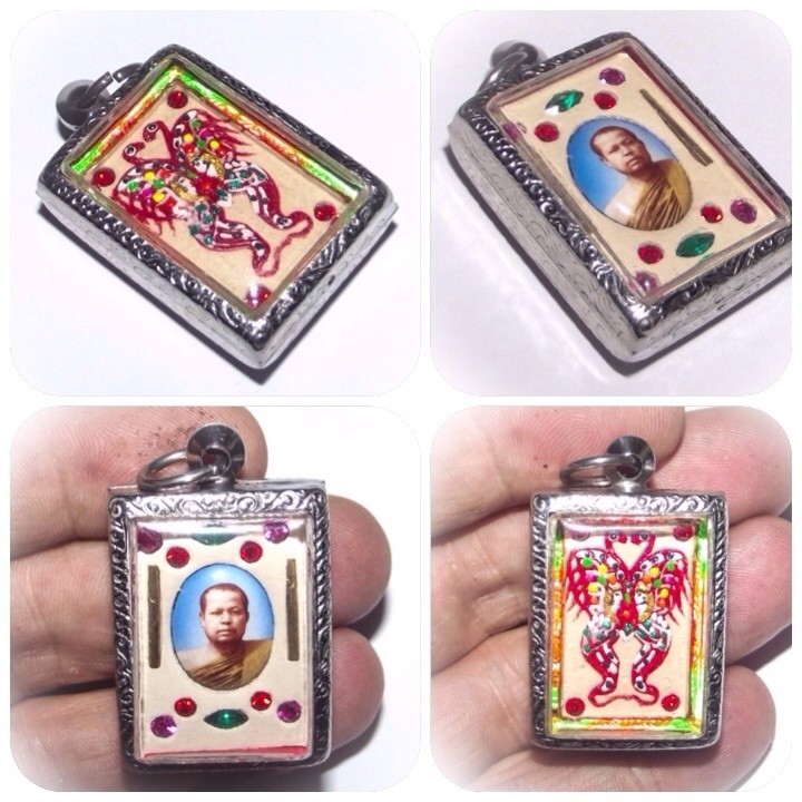 Taep Jamlaeng Butterfly King Amulet &#39;Lai Sen&#39; edition 2553 BE - Kroo Ba Krissana Intawano