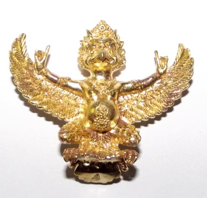 Paya Krut Tibet - Hmeun Larn Riak Sap Rap Choke - Nuea Chanuan Krut Tibet Boran (Ancient Tibetan Garuda Metal) - Jao Sua Nirandtarai Edition 2555 BE - Pra Ajarn Daeng Opaso