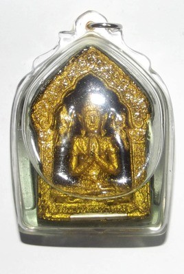 Khun Phaen Taep Jamlaeng Ongk Kroo Nia Kajia 2554 BE Edition - Prai Oil, In Koo, 2 Look Namo, Rak Sorn Flower, 2 Takrut Sariga 1 Takrut Khun Phaen 4 Takrut Maha Sanaeh 2 Pearls 5 Python Takrut - LP In
