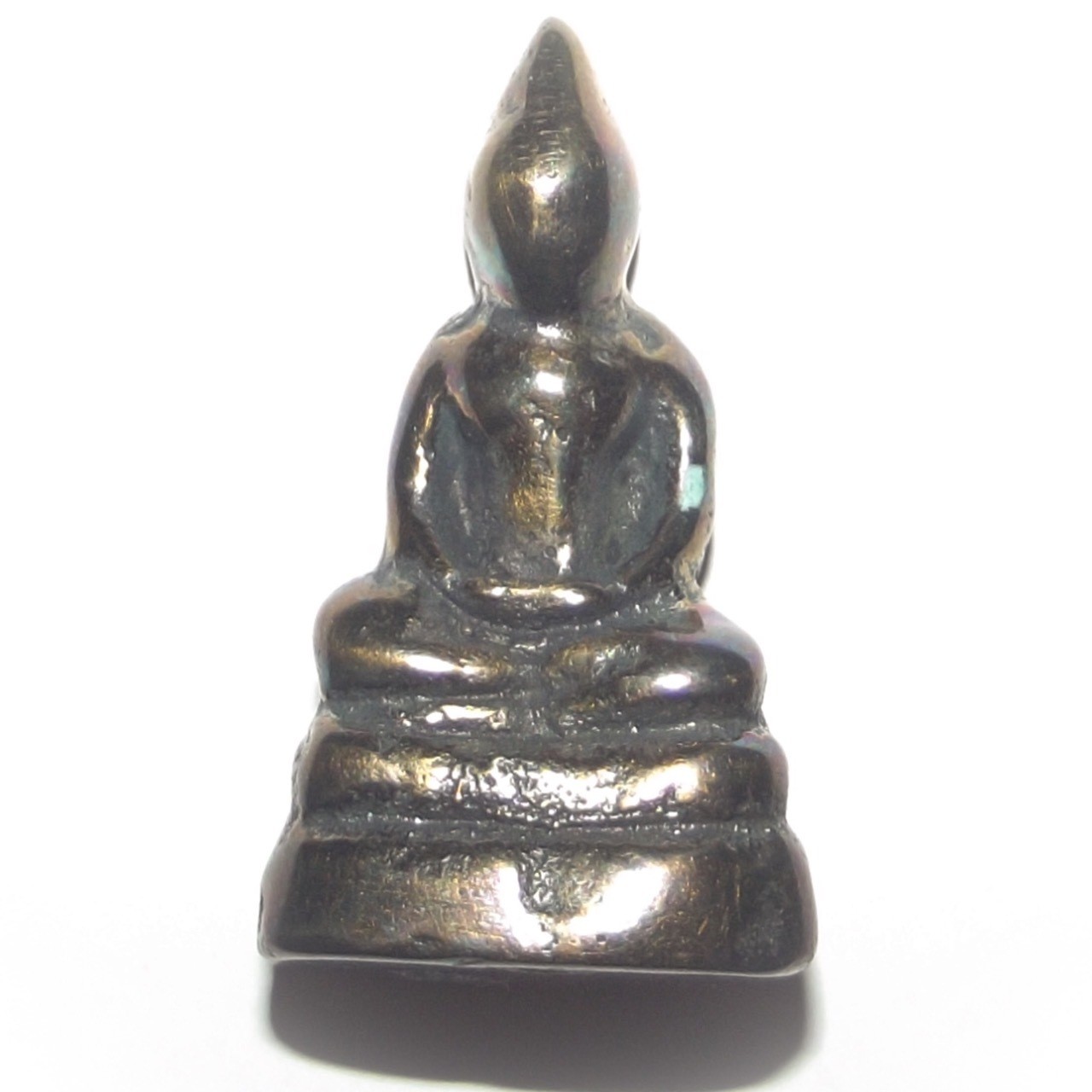 Pra  Luang Por Sotorn Buddha Amulet - Nuea Lek Lai See Tong Pla Hlai - Rare Golden Lek Lai - Luang Por Huan - Wat Putai Sawan 2548 BE
