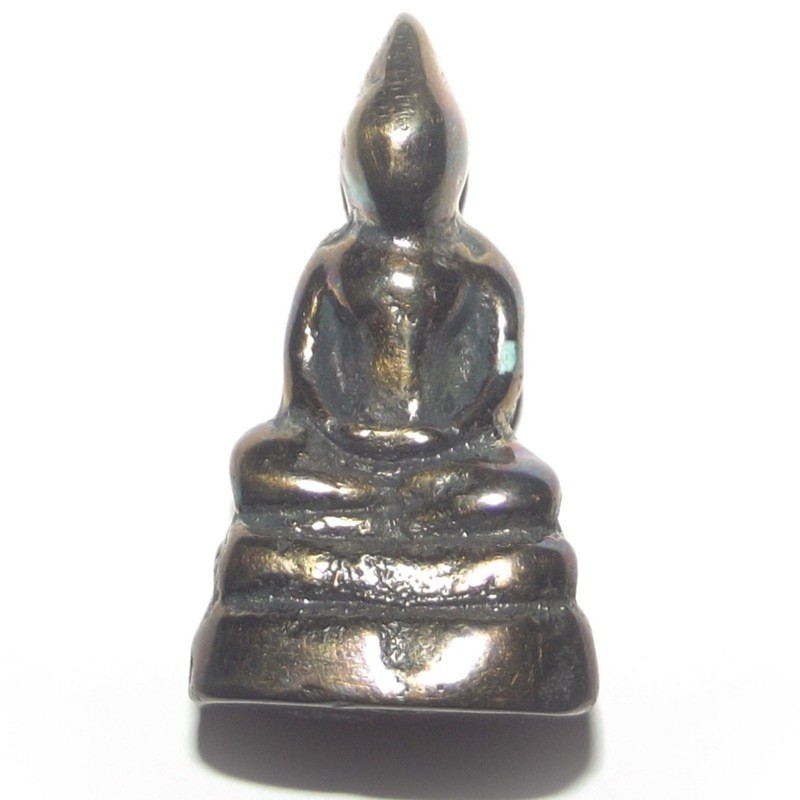 Pra  Luang Por Sotorn Buddha Amulet - Nuea Lek Lai See Tong Pla Hlai - Rare Golden Lek Lai - Luang Por Huan - Wat Putai Sawan 2548 BE