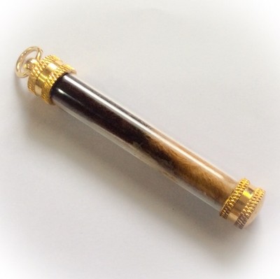 Takrut Suea Kroeng Payakka - Kong Grapan Chadtri Maha Amnaj Amulet (single pendant ring) - Luang Por Prohm Wat Ban Suan