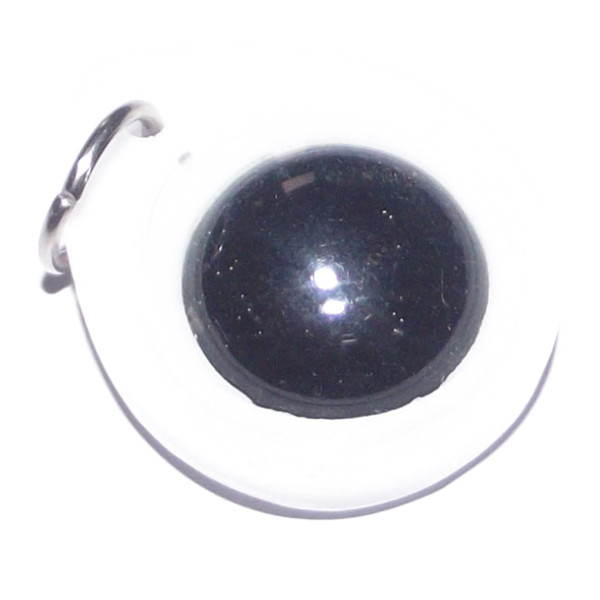 Hlai Dam Lek Nam Pi (Small 2 Cm) - Kong Grapan, Anti Poverty &amp; Black Magic Amulet - Asrom Por Taw Guwen - Free Casing