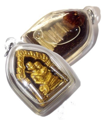 Khun Phaen Prai Kumarn &#39;Ongk Kroo&#39; Liam Nam Man Prai - Blessed by 7 Great Masters of Maha Sanaeh - 12 Takrut + 1 Rak Sorn Flower - LP In, Saman, Khern, Goey, Pongnoi, Khandti, Pan