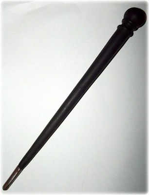 Mai Tao Gayasit Dton Khee Dtaay Plai Khee Bpen - Sacred Magic wand made from Rare Paya Ngiw Dam tree - Protection from Enemies &amp; Black Magic - Ajarn Chum Chai Kiree
