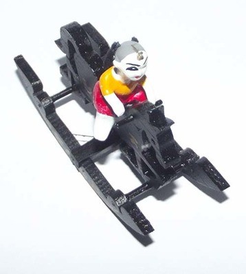 Kumaree Riding a Rocking Horse - Prai Kumarn Bone Powders, Ashes and Earths - Dtraimas 2556 BE - Luang Por Dam - Wat Pra Puttabat