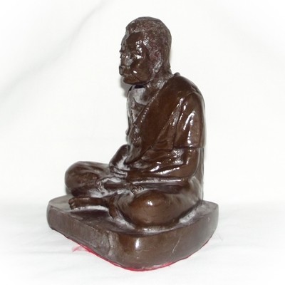Roop Bucha Ajarn Chum Chai Kiree 5 Inch wide base - Resins with Sacred Powders - Ajarn Chum Chai Kiree 2523 BE Samnak Kunjae Saiyasart