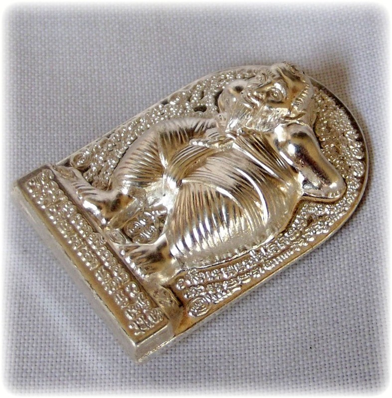 Hun Payont Dta Ba Khaw - Nuea Ngern (Solid Silver) - &#39;Hmeun Yant&#39; Edition (1000 Yantra) 2555 BE - Por Tan Kloi - Only 200 Made