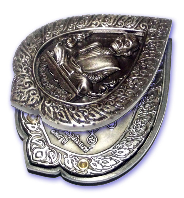 Rian Pat Yod Boran - Nuea Rakang with Ancient Silver - Luang Phu To Wat Pradoo Chimplee 125th Anniversary - 125 Monks Blessing, only 599 made