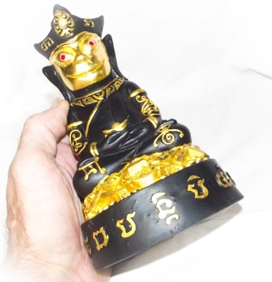Paya Ngang Maha Pokasap Maha Sanaeh Bucha Statue - 4 x 7 Inches - Sacred Amulets in Base - Montr Paetch Payatorn Jantr Sorn Jantr Edition - Luang Phu In 2556 BE