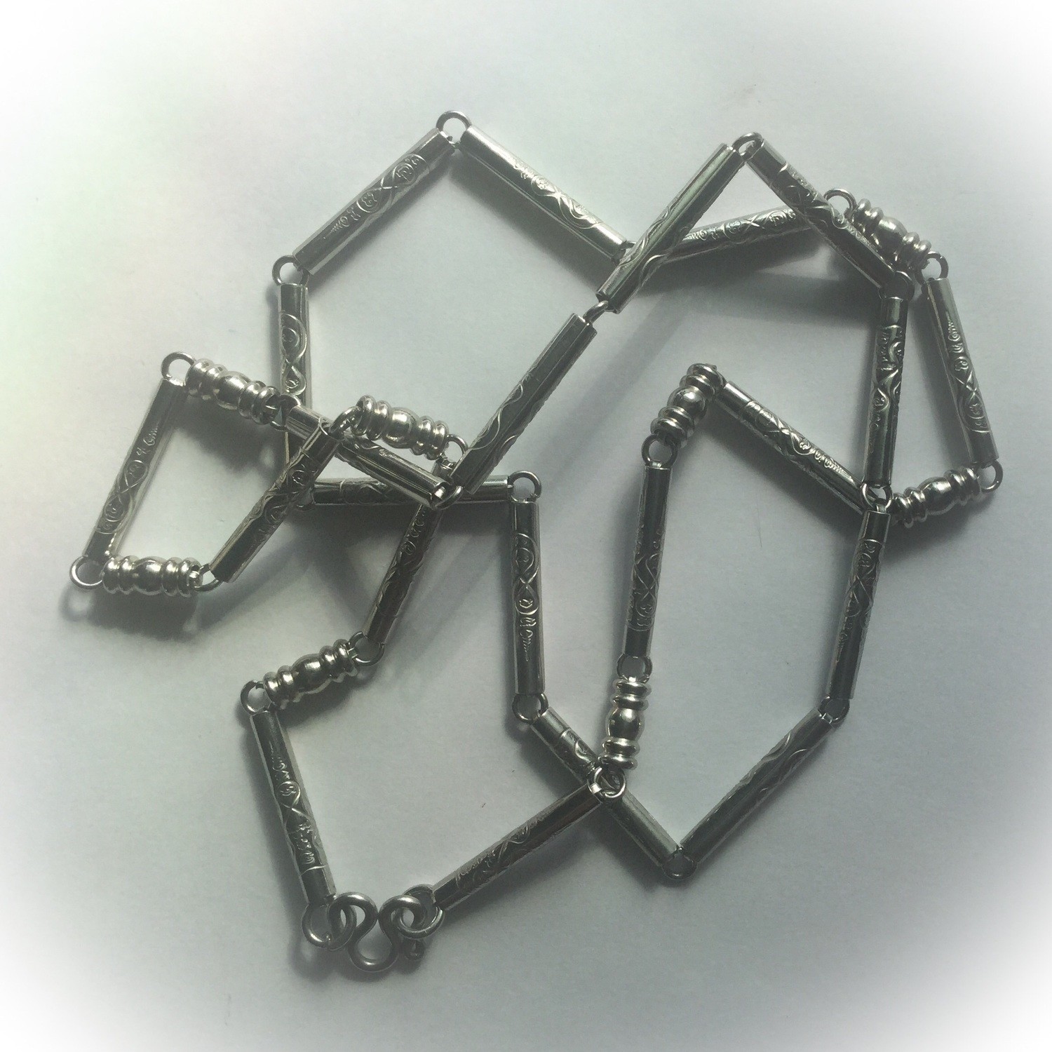 Stainless Steel Neckchain Medium-Slim Gauge with Yant Nam Tao - 26 Inches long for 1 - 5 amulets