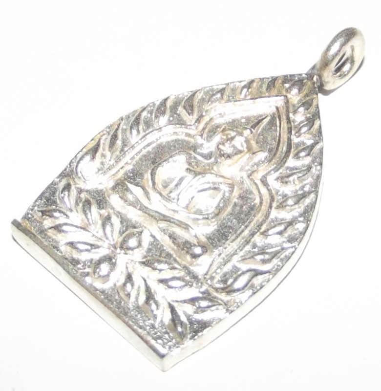 Rian Jao Sua Baeb Huang Chueam - Solid Silver with Hand Inscription - Sethee Yai Edition 2556 BE - Luang Por Jerd - only 99 made