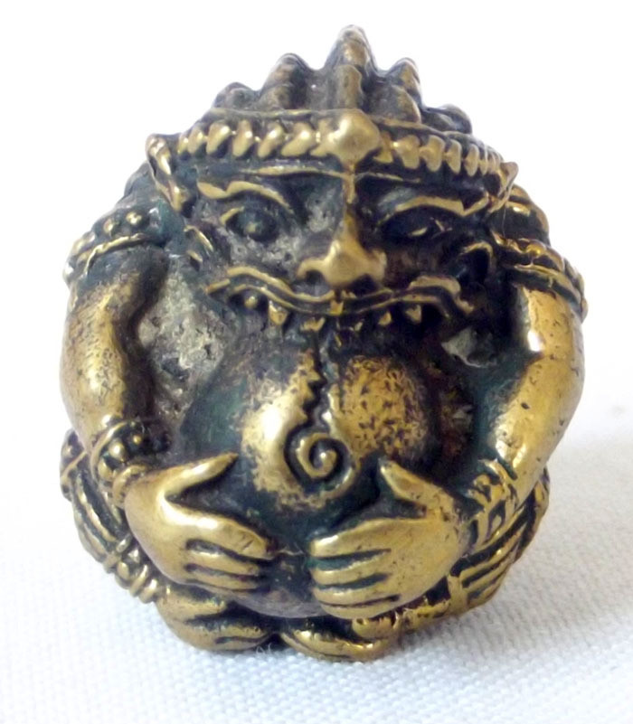Hanuman Krong Mueang Look Om (1st Edition) - Luang Por Poon - Wat Pai Lom 2544 BE
