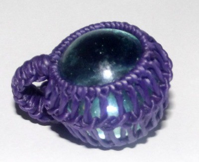 Look Om Dragon Ball (Gaew Sarapat Nerk) - Wishing Crystal (Purple) - Luang Phu Bpun Tammabalo 2549 BE