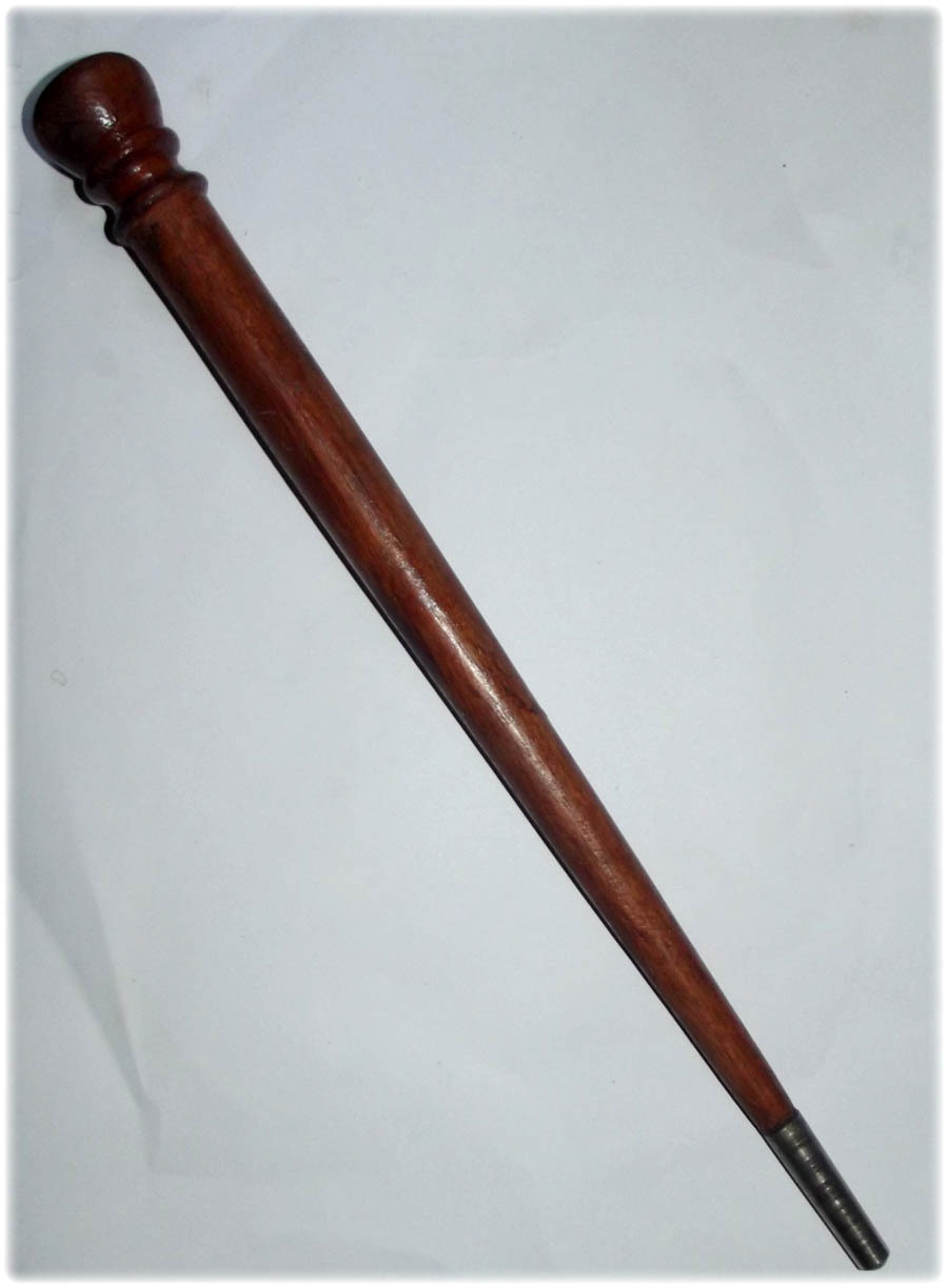Mai Tao Gayasit Dton Khee Dtaay Plai Khee Bpen 2524 BE - Sacred Magic wand 12 Inches long - Protection from Enemies and Black Magic - Ajarn Chum Chai Kiree