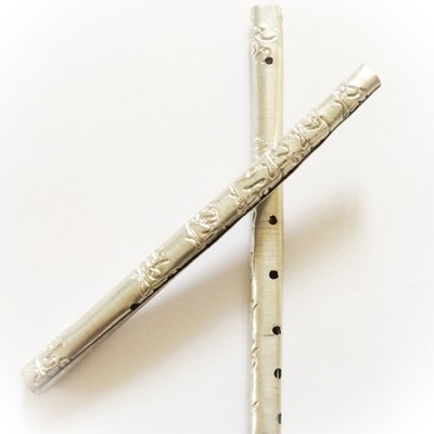 Klui Montr Maha Waes Riak Sap- Magical Flute Calls to Wealth - (Silver Takrut)- Sae Yid 60 Edition