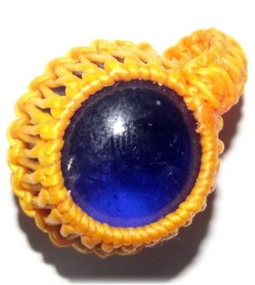 Look Om Dragon Ball (Gaew Sarapat Nerk) - Wishing Crystal (Yellow) - Luang Phu Bpun Tammabalo 2549 BE