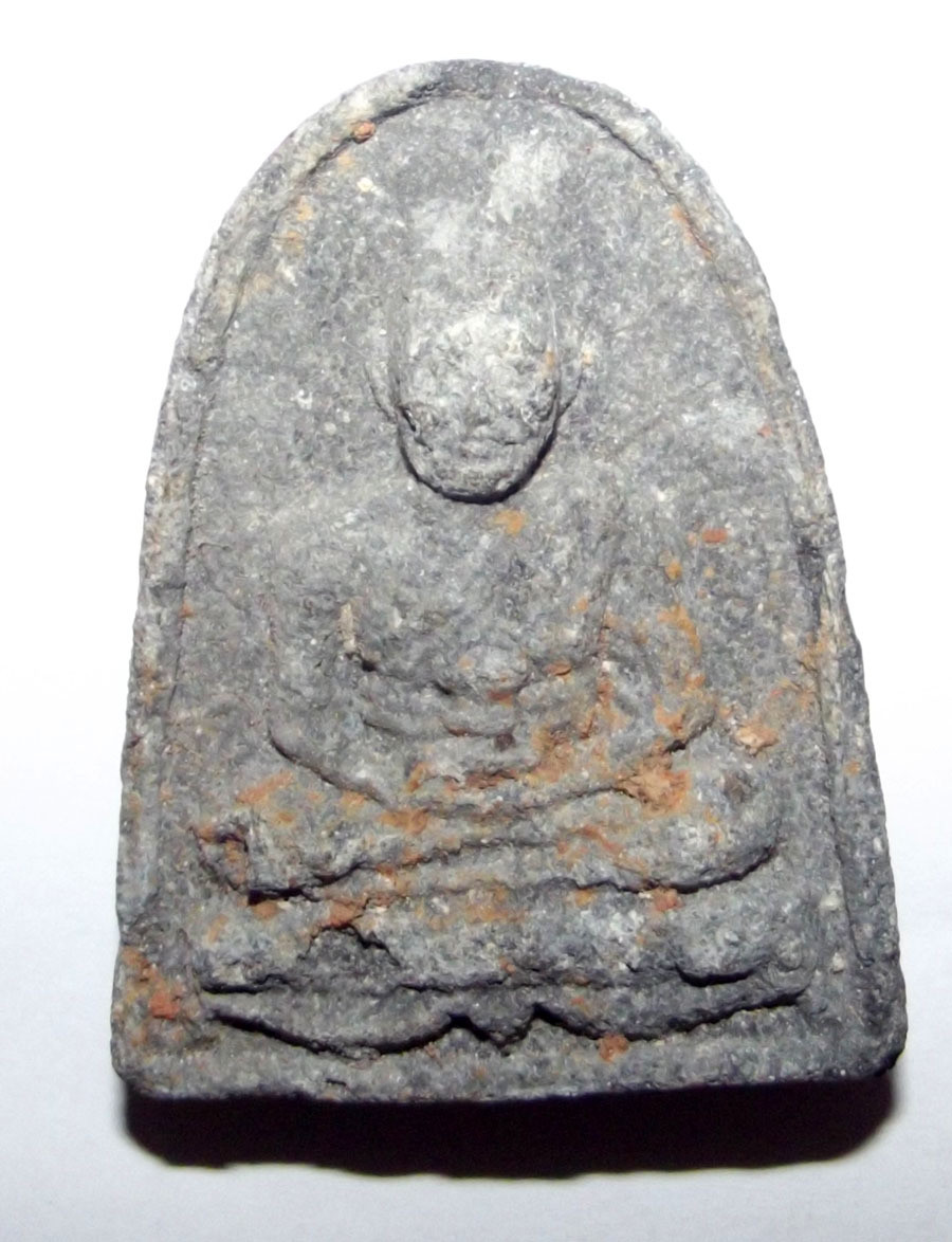 Pra Pong Kong Chay Chum Pim Hnaa Yai 2512 BE - Wat Ban Suan, Pattalung - Ultra Rare black edition amulet from Khao Or - Ajarn Chum Chai Kiree/Pra Ajarn Kong