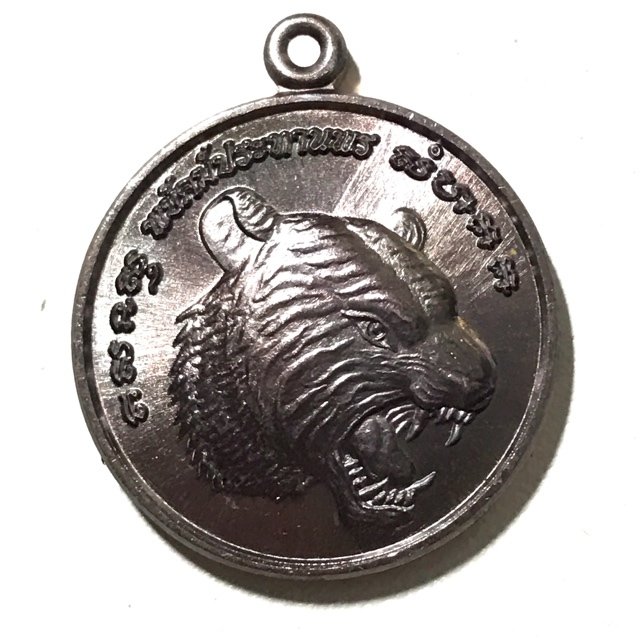 Rian Payak Pratan Porn Tiger Bestowing Blessings Nuea Tong Daeng Rom Man Pu 2559 BE Blessed by Luang Por Foo + Luang Por Chan