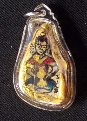 Chin Aathan Kumarn Tong Plai Maha Phuudt (Ghost Bone Carving) Ud Pong Maha Phuudt 108 Dton - Ajarn Wirataep Yan Kroo Prasit - Special Extra Empowerment by LP Dam of Wat Pra Puttabat Radtana Kiree