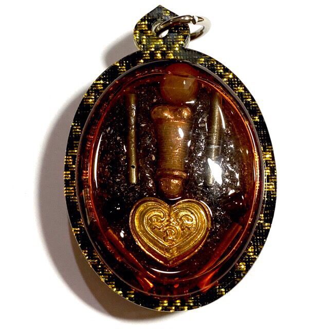 Locket In Koo Sakot Kam Maha Sanaeh (Male-Female Edition) 2561 BE - 4 Takrut Palad Paetch Payatorn 1 Look namo Na Hua Jai Ok Dtaek Ajarn Ton Rak