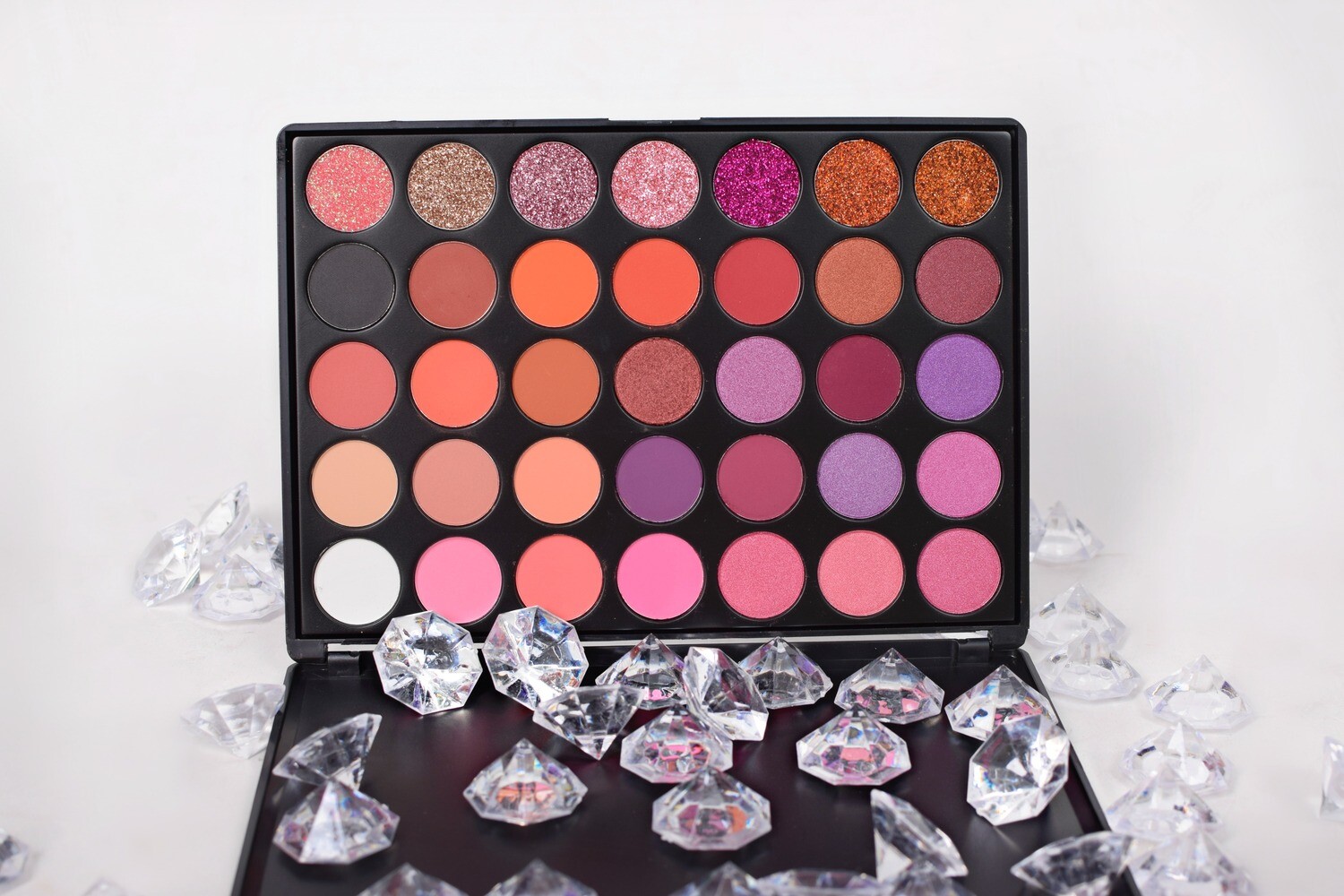 Shimmer Eyeshadow Palette - Purple- Royal