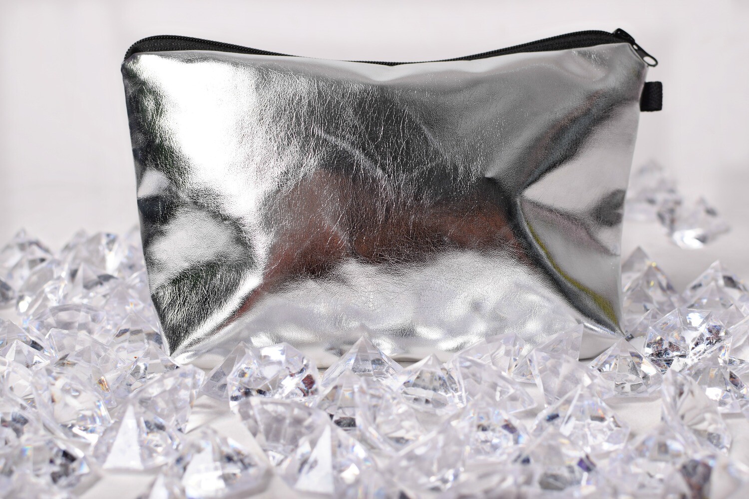 Make Up Bag - Silver