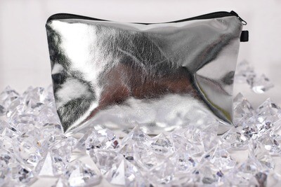 Make Up Bag - Silver