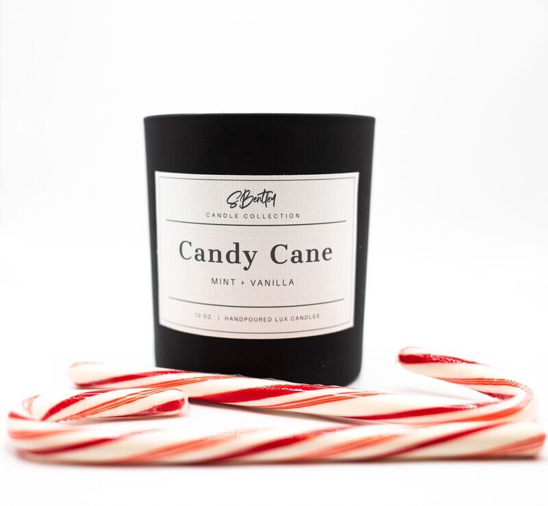 Candy Cane Candle
