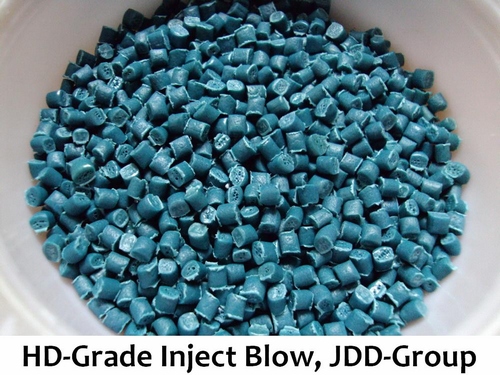Plastic Raw-Material Recycled (HD-Blue)