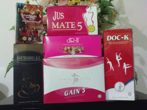 Kombinasi 3 produk HPM berlainan (combination of 3 different HPM products)