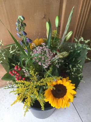 Groot Plukboeket met seizoensbloemen