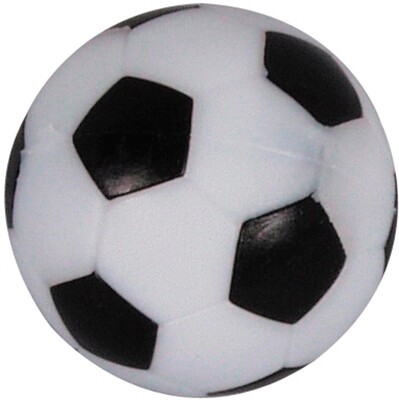 Voetbalballetjes 36.0mm Profiel zwart/wit Voetbalballetjes 36.0mm Profiel zwart/wit