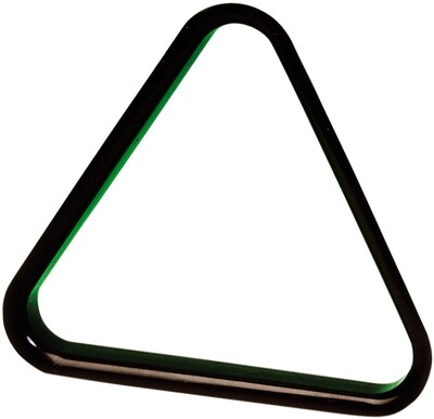 Triangel pool 57.2mm plastic zwart