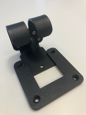 Wegneembare beugel met vloerbevestiging (Vita / Vento) excl. set houders.