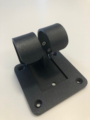 Wegneembare beugel met vloerbevestiging (Vita / Vento) excl. set houders.