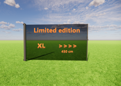 Inova windscherm LIMITED EDITION XL 185 cm H x 450 cm